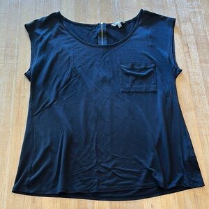 Naked Zebra Black Muscle Tee